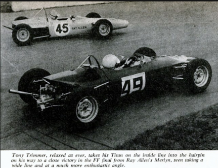 Tony trimmer at mallory park 69
